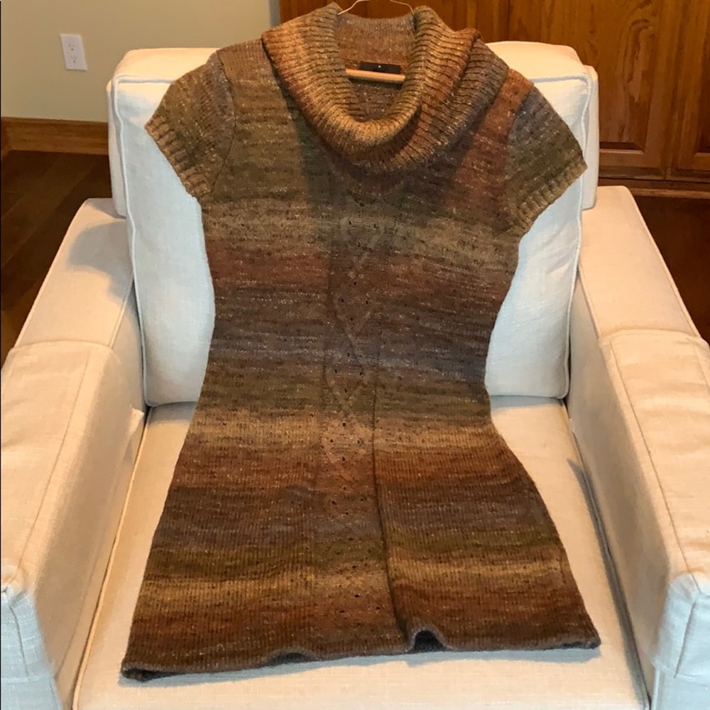Sweater dress-beautiful fall colors!